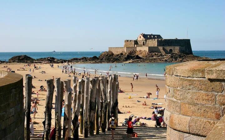 Les Amarres - Maison Familiale 3 Chambres - Jardin Saint-Malo Buitenkant foto